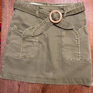 Green Anthropologie Skirt